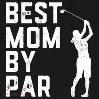 Mother's Day Best Mom By Par Funny Golf Lover Gift Visor thumb 3