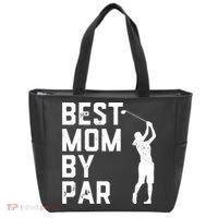 Mother's Day Best Mom By Par Funny Golf Lover Gift Tote Bag thumb 0