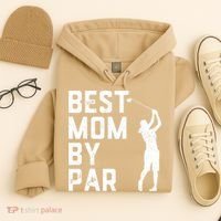 Mother's Day Best Mom By Par Funny Golf Lover Gift Hoodie thumb 4