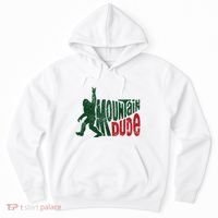 Mountain Dude Bigfoot Hiking Humor Hoodie thumb 0