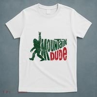 Mountain Dude Bigfoot Hiking Humor T-Shirt thumb 5