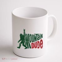 Mountain Dude Bigfoot Hiking Humor Coffee Mug thumb 1