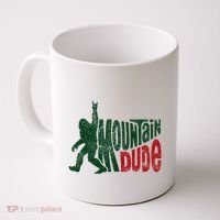 Mountain Dude Bigfoot Hiking Humor Coffee Mug thumb 0
