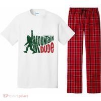 Mountain Dude Bigfoot Hiking Humor Pajama Set thumb 0
