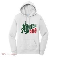 Mountain Dude Bigfoot Hiking Humor Women's Hoodie thumb 0