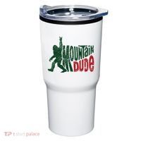 Mountain Dude Bigfoot Hiking Humor Tumbler thumb 0