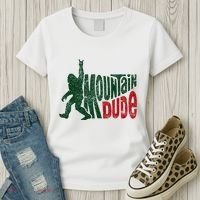 Mountain Dude Bigfoot Hiking Humor Women's T-Shirt thumb 3