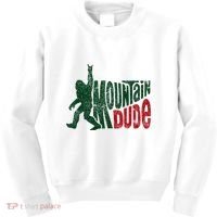 Mountain Dude Bigfoot Hiking Humor Kids Sweatshirt thumb 0