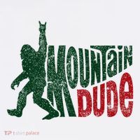 Mountain Dude Bigfoot Hiking Humor Kids Sweatshirt thumb 2