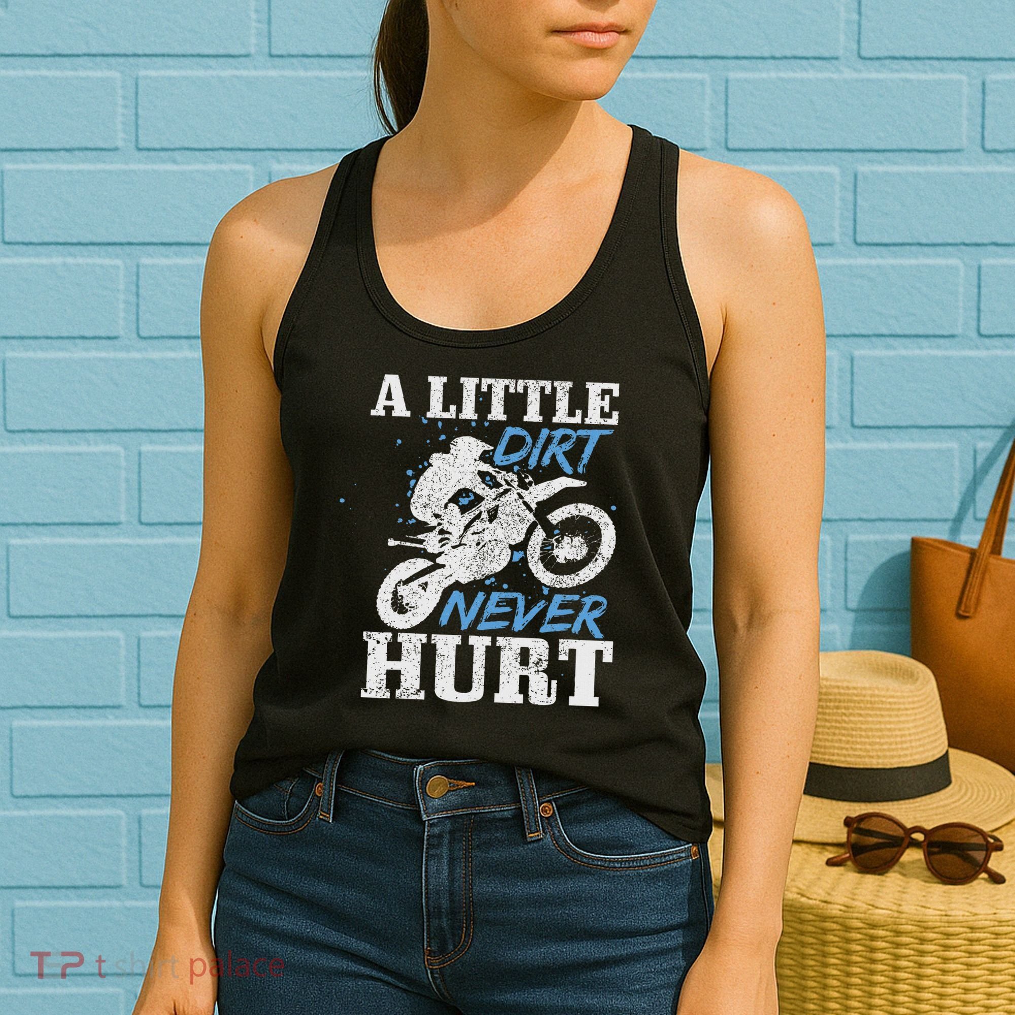 Motocross Dirt Bike Mx Racing Biker Women's Tank Top
