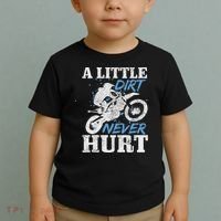 Motocross Dirt Bike Mx Racing Biker Toddler T-Shirt thumb 2
