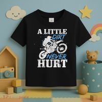 Motocross Dirt Bike Mx Racing Biker Toddler T-Shirt thumb 3