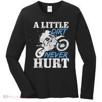 Motocross Dirt Bike Mx Racing Biker Women's Long Sleeve Shirt thumb 0