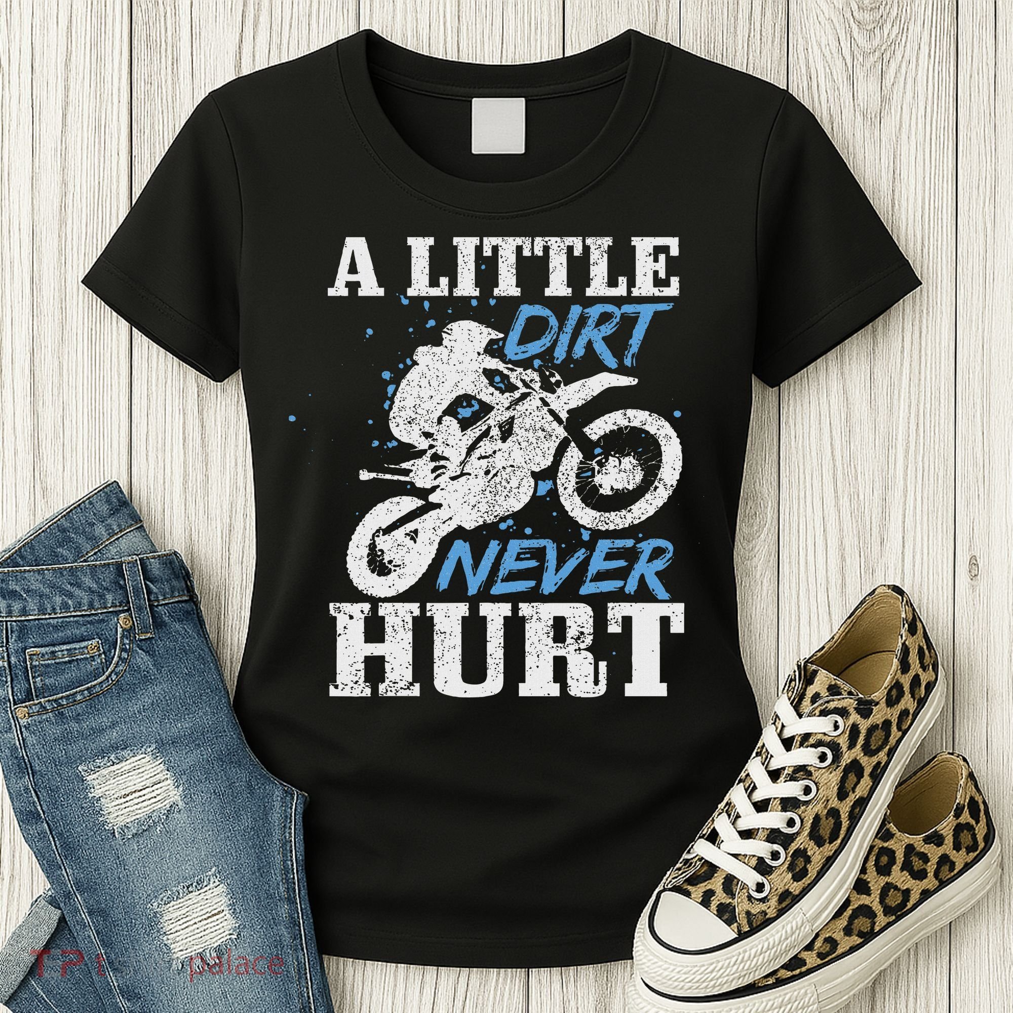Motocross Dirt Bike Mx Racing Biker Women's T-Shirt