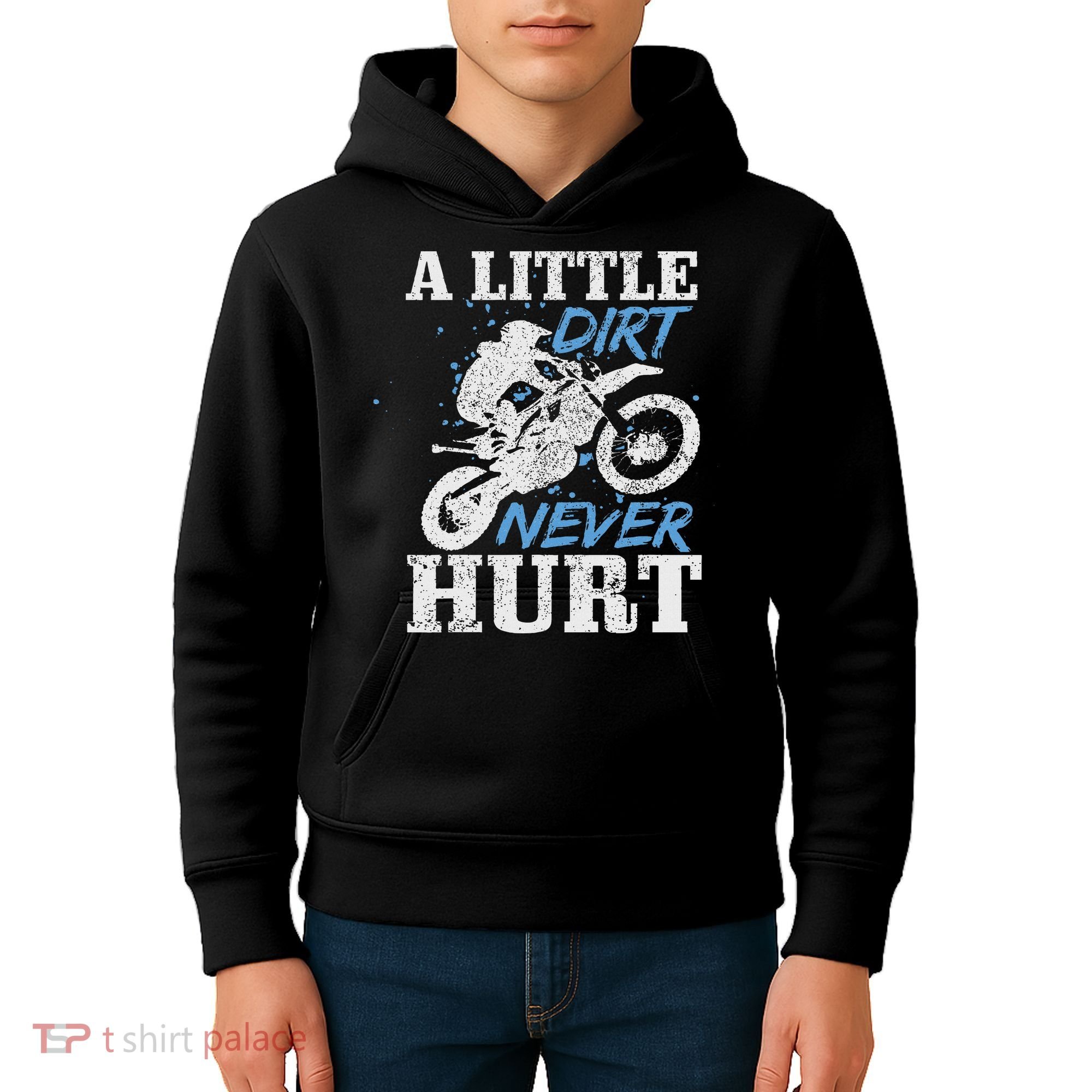 Motocross Dirt Bike Mx Racing Biker Kids Hoodie