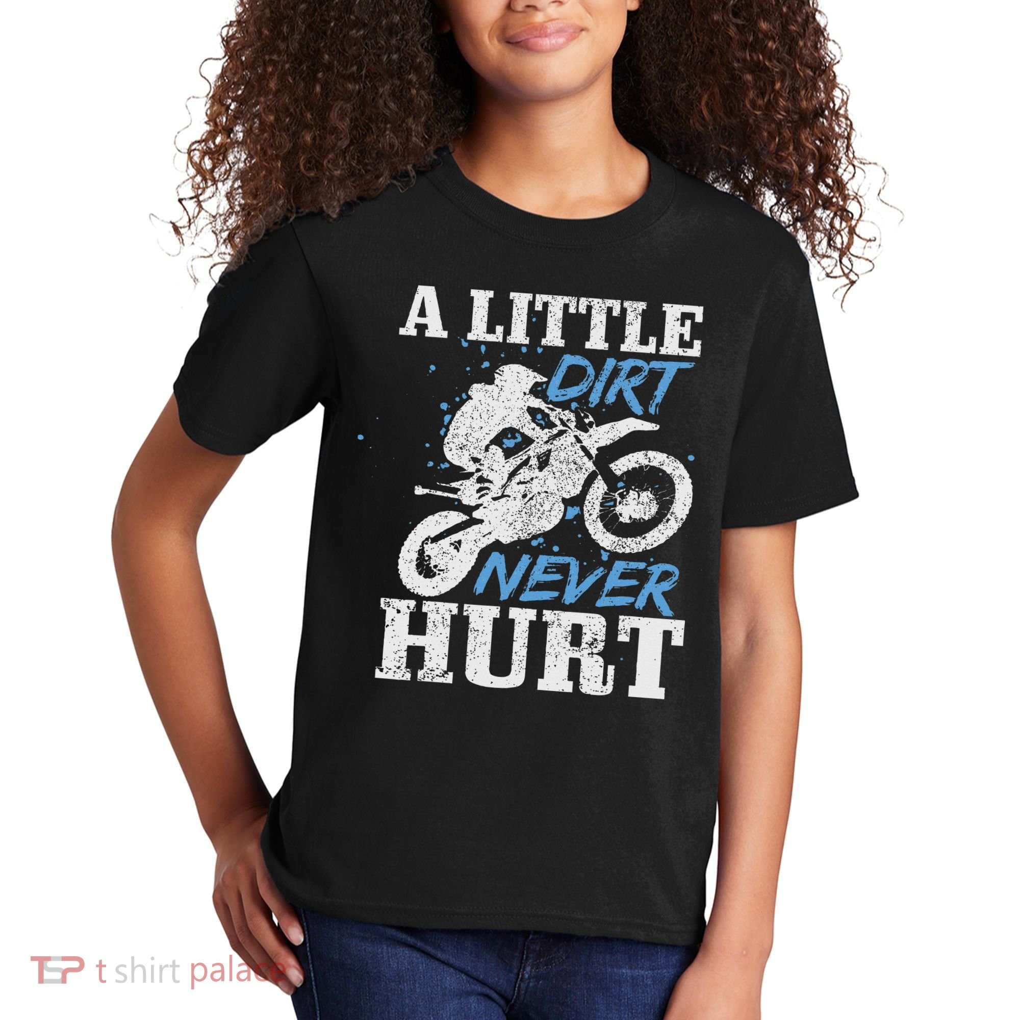 Motocross Dirt Bike Mx Racing Biker Kids T-Shirt