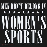Man Dont Belong In Woman Sports Apron thumb 3