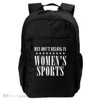 Man Dont Belong In Woman Sports Backpack thumb 0