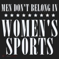 Man Dont Belong In Woman Sports Beanie thumb 2