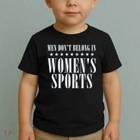Man Dont Belong In Woman Sports Toddler T-Shirt thumb 2