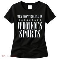 Man Dont Belong In Woman Sports Women's T-Shirt thumb 0