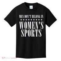 Man Dont Belong In Woman Sports Kids T-Shirt thumb 0