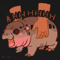 Moo Deng Bouncy Pig In Thai Picture The Cute Baby Hippo Gift Long Sleeve Shirt thumb 2