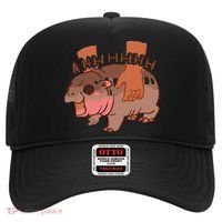 Moo Deng Bouncy Pig In Thai Picture The Cute Baby Hippo Gift Hat thumb 0
