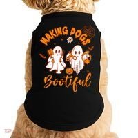 Making Dogs Bootiful Funny Halloween Dog Grooming Groomer Doggie Tank thumb 0
