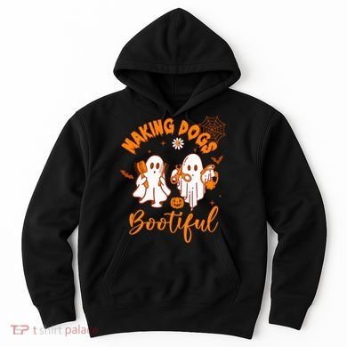 Making Dogs Bootiful Funny Halloween Dog Grooming Groomer Hoodie