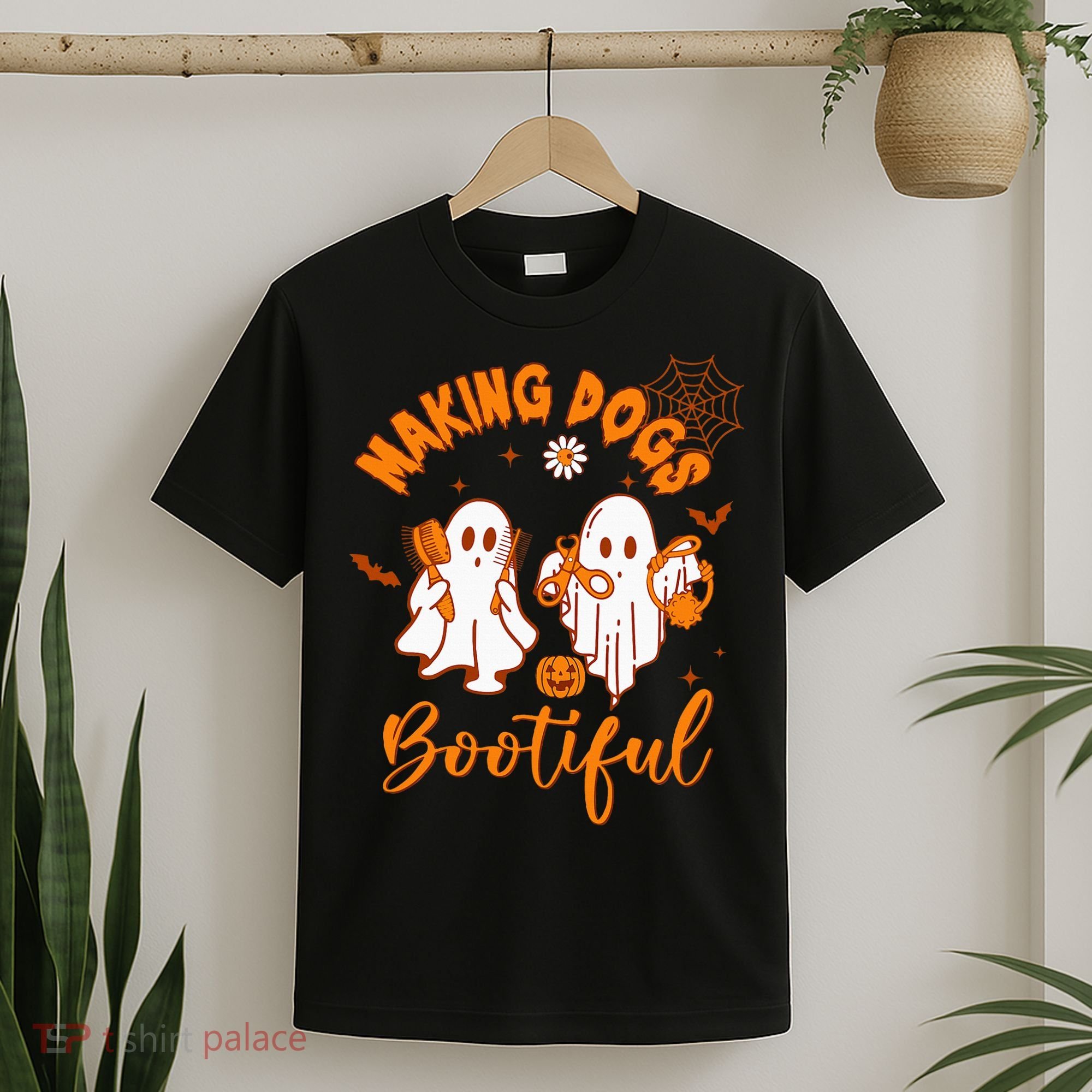 Making Dogs Bootiful Funny Halloween Dog Grooming Groomer T-Shirt