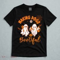 Making Dogs Bootiful Funny Halloween Dog Grooming Groomer T-Shirt thumb 5