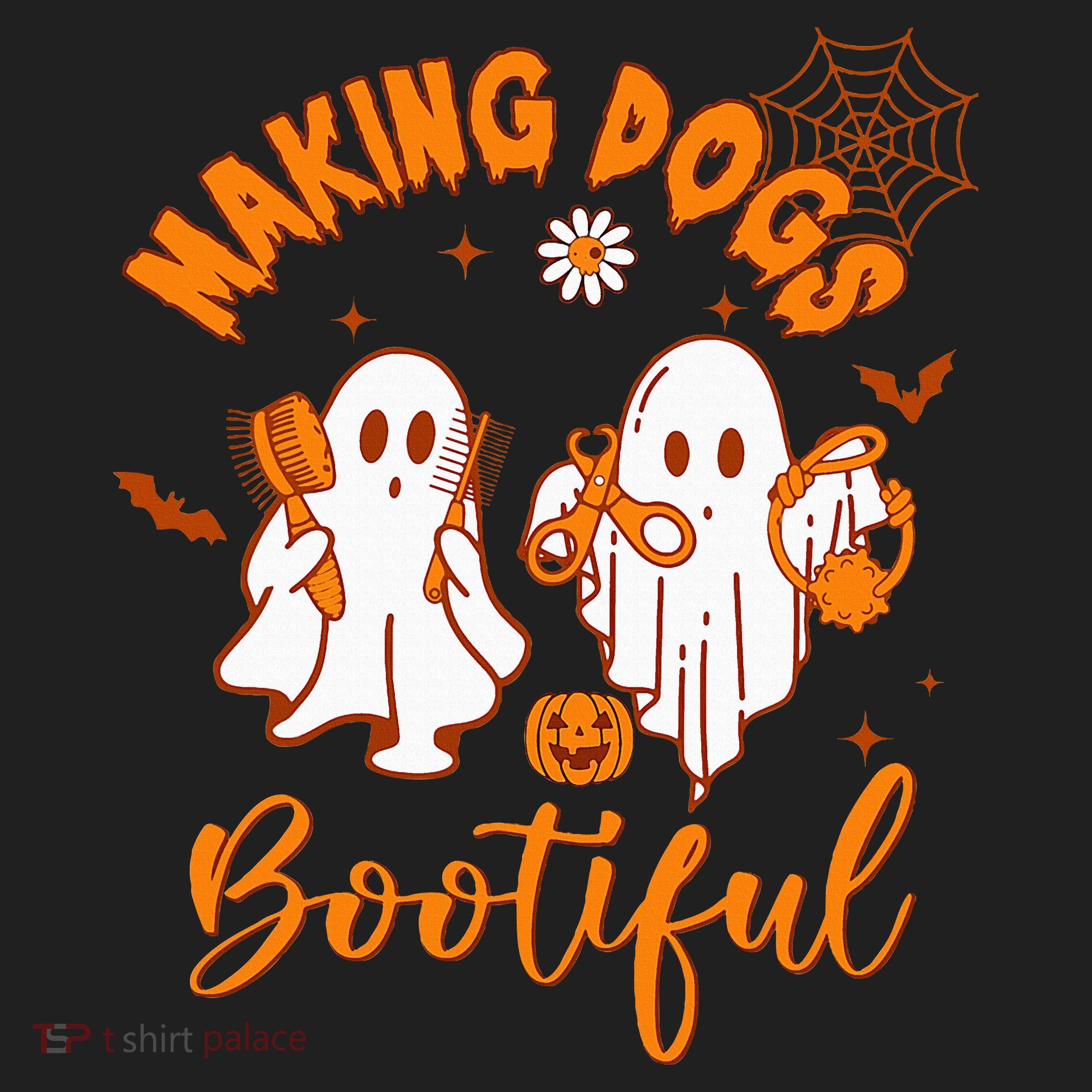 Making Dogs Bootiful Funny Halloween Dog Grooming Groomer Beanie