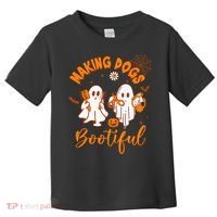Making Dogs Bootiful Funny Halloween Dog Grooming Groomer Toddler T-Shirt thumb 0