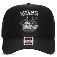 Mayflower Descendant Boat History Gift Usa Pilgrim Fathers Hat thumb 0