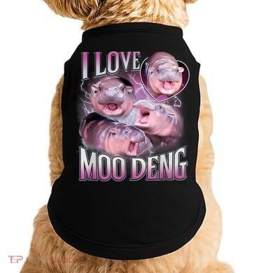 Moo Deng Baby Pygmy Hippos Thailand Doggie Tank