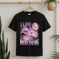 Moo Deng Baby Pygmy Hippos Thailand T-Shirt thumb 2