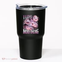 Moo Deng Baby Pygmy Hippos Thailand Tumbler thumb 0