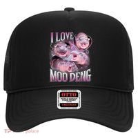Moo Deng Baby Pygmy Hippos Thailand Hat thumb 0