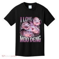 Moo Deng Baby Pygmy Hippos Thailand Kids T-Shirt thumb 0