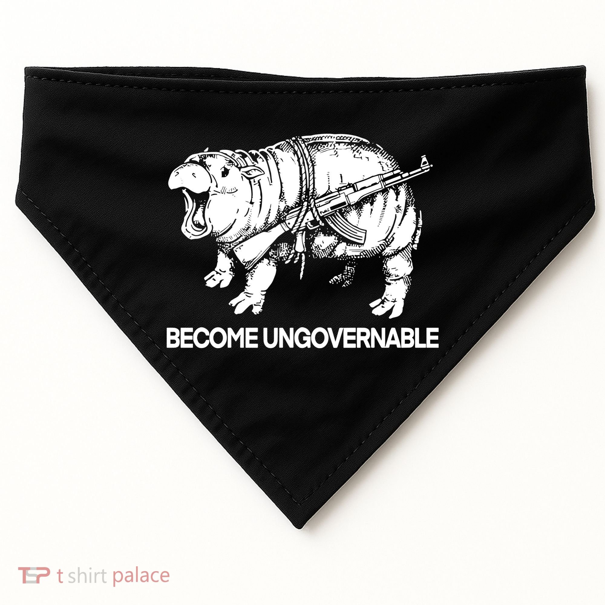 Moo Dang Become Ungovernable USA-Made Doggie Bandana