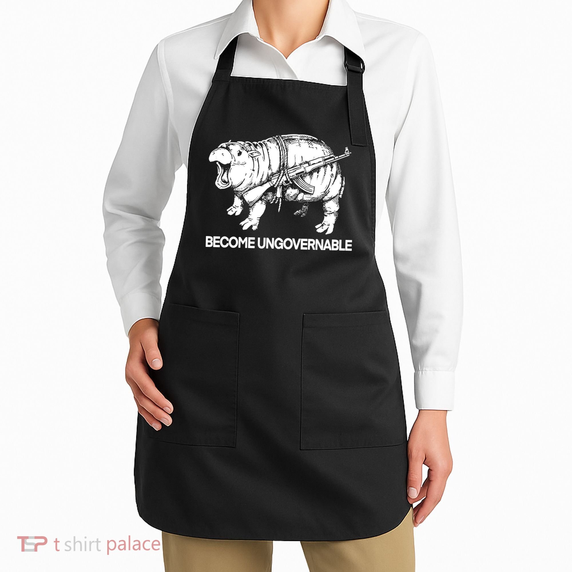 Moo Dang Become Ungovernable Apron
