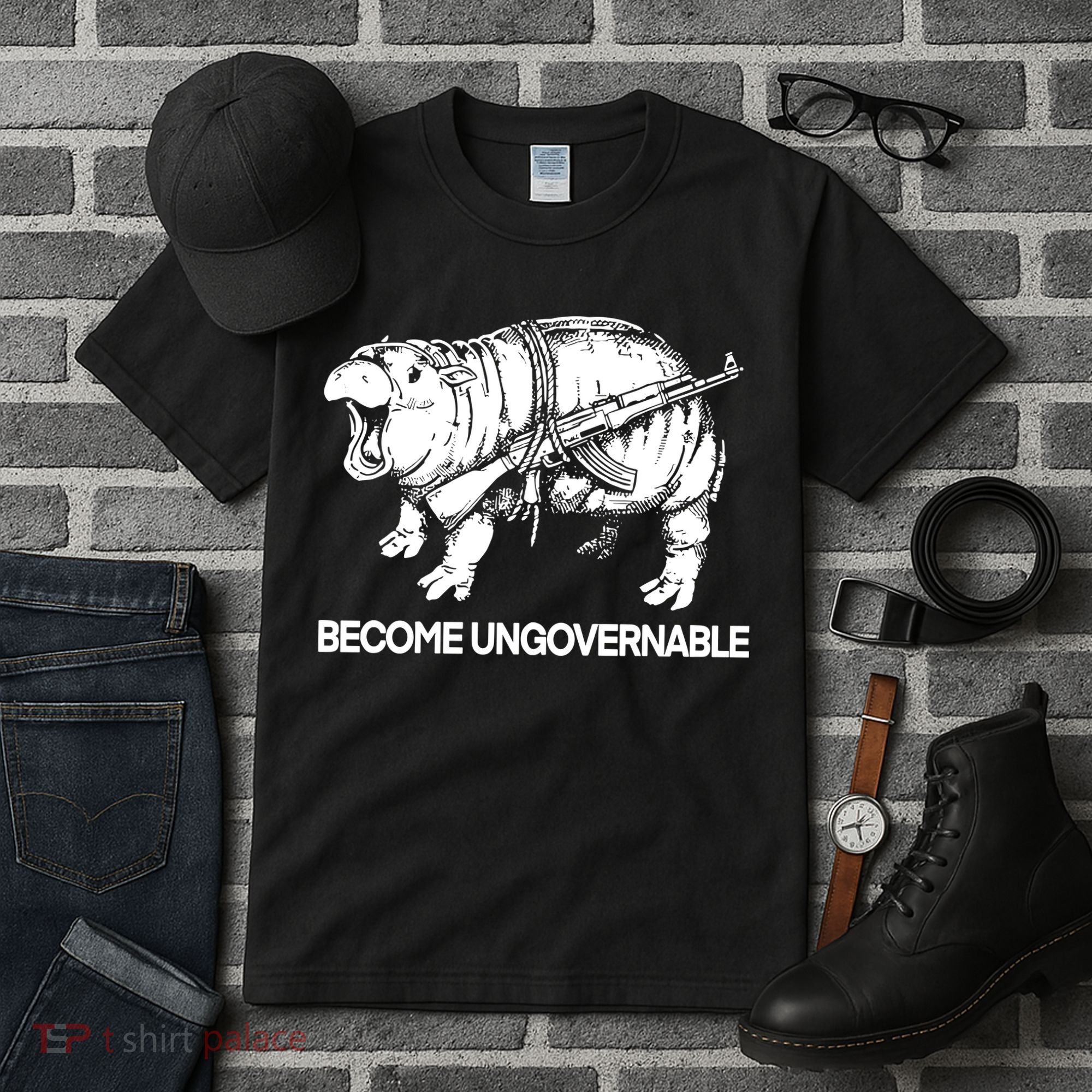 Moo Dang Become Ungovernable Tall T-Shirt