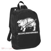 Moo Dang Become Ungovernable Port Authority Crush Ripstop Backpack thumb 0