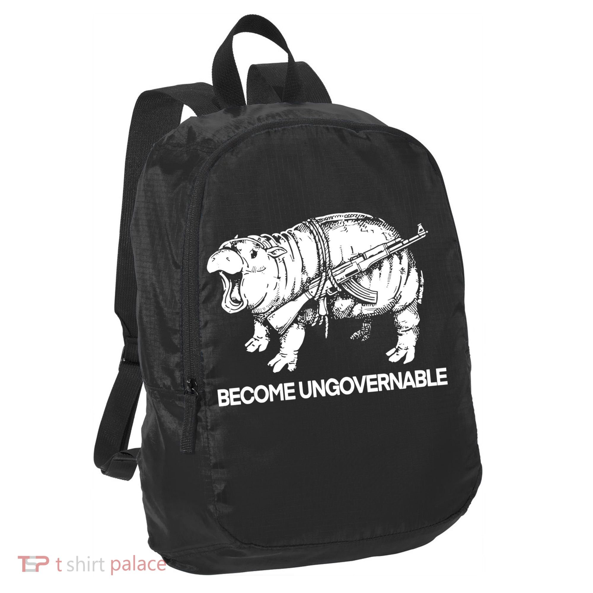 Moo Dang Become Ungovernable Port Authority Crush Ripstop Backpack