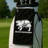 Moo Dang Become Ungovernable Golf Towel thumb 2