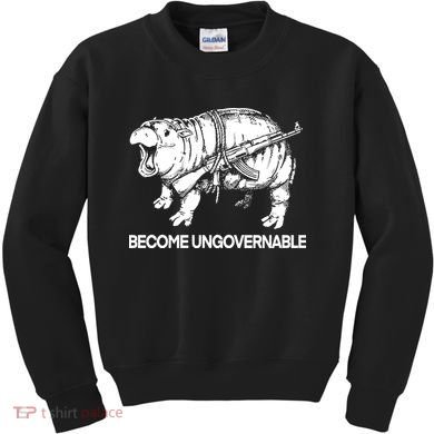 Moo Dang Become Ungovernable Kids Sweatshirt