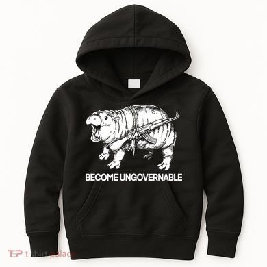 Moo Dang Become Ungovernable Kids Hoodie