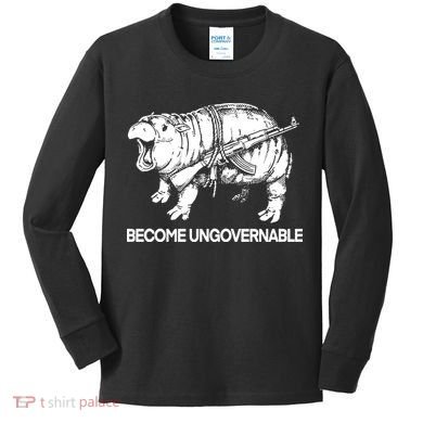 Moo Dang Become Ungovernable Kids Long Sleeve Shirt