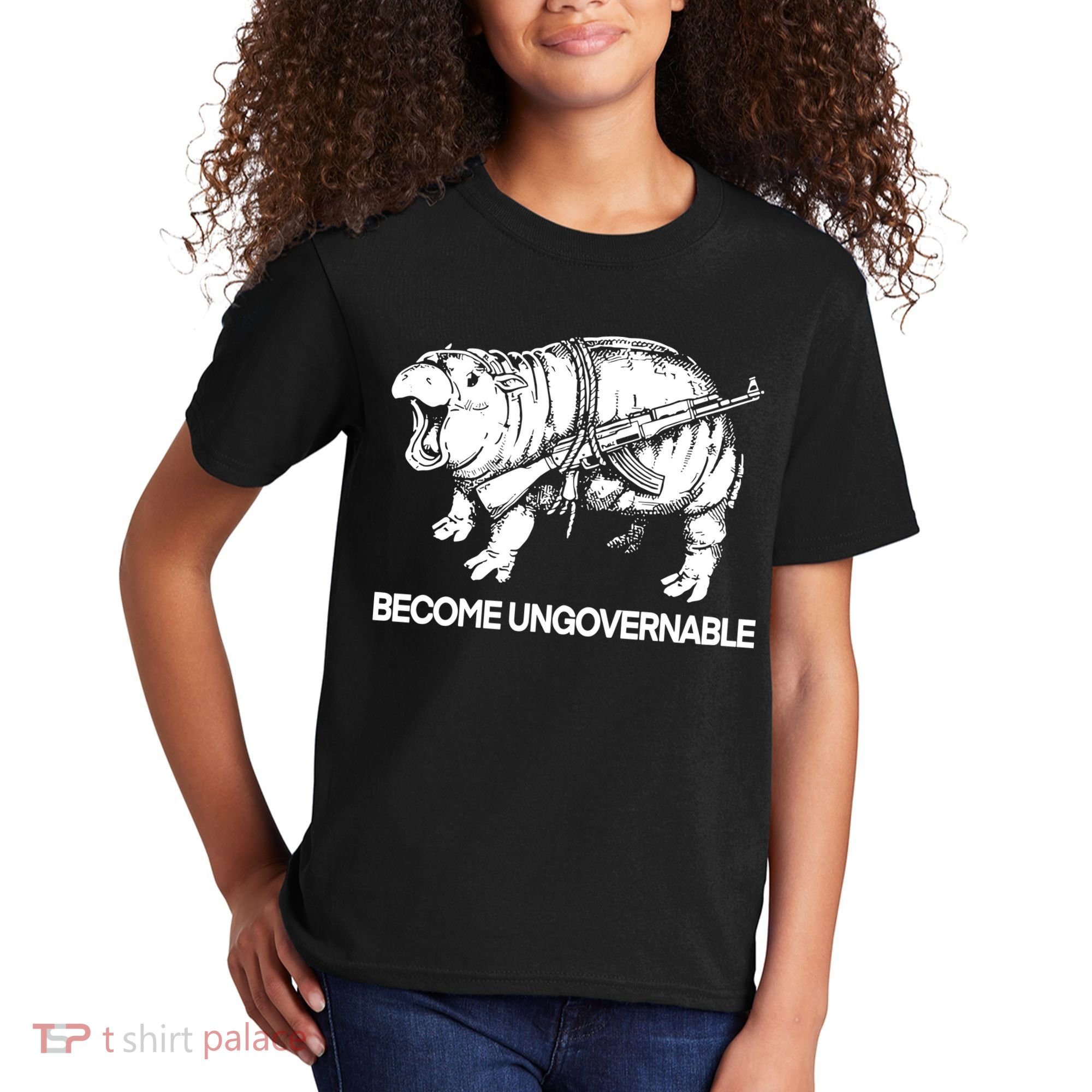 Moo Dang Become Ungovernable Kids T-Shirt